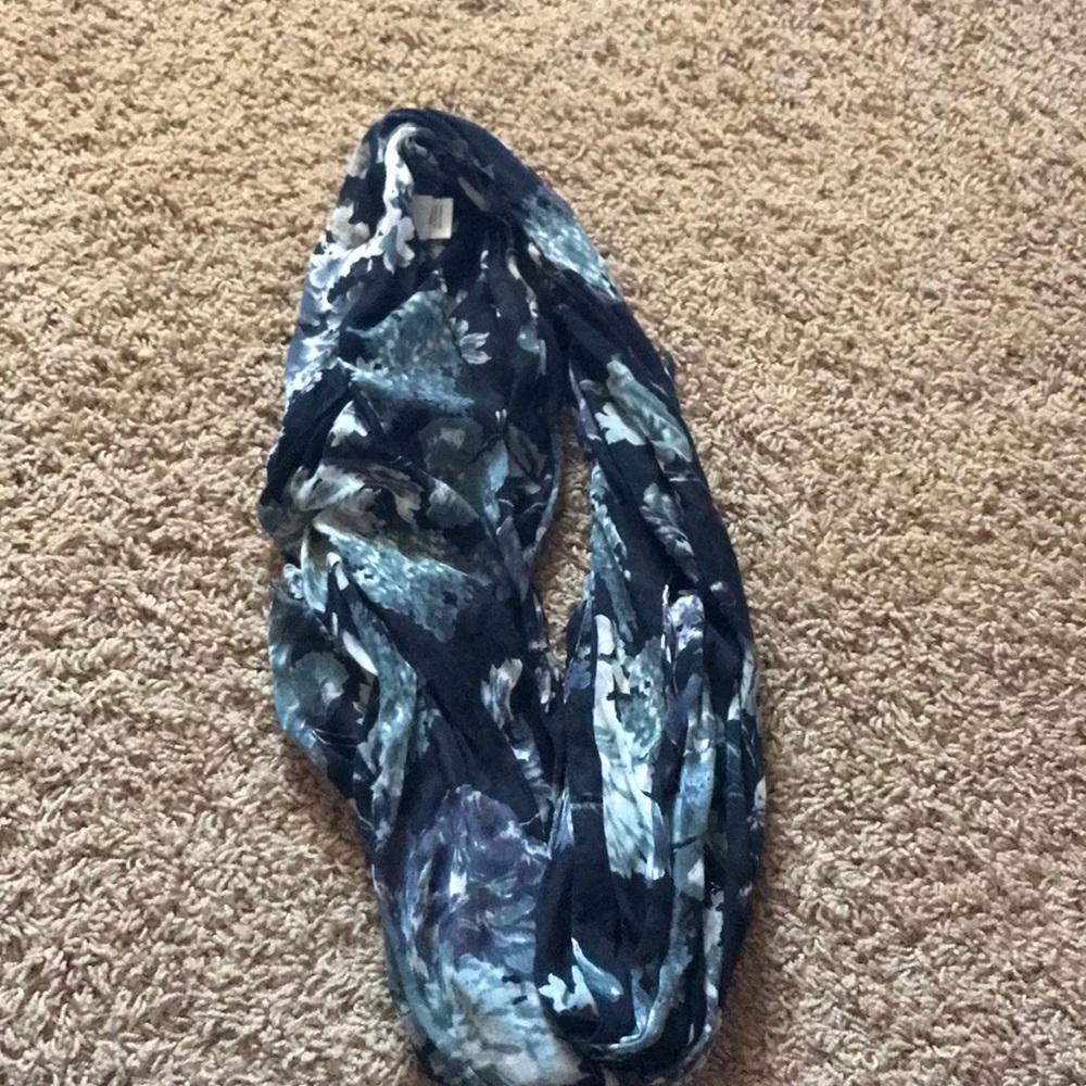 Talbots floral scarf